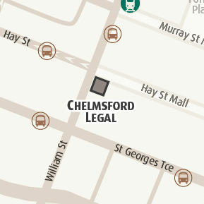 Chelmsford Legal Location Map